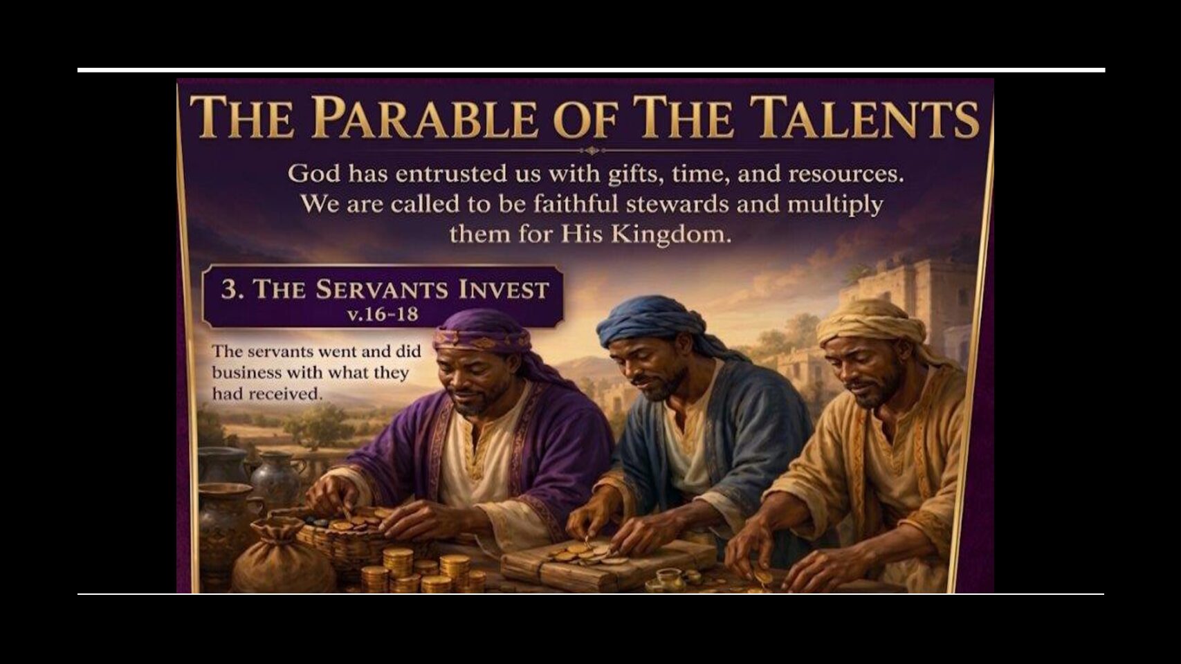 (SEPTEMBER 13, 2026): NOTABLE IMPACT…NOTICEABLE IMPRESSION…NOBLE INFLUENCE-II MATTHEW 25